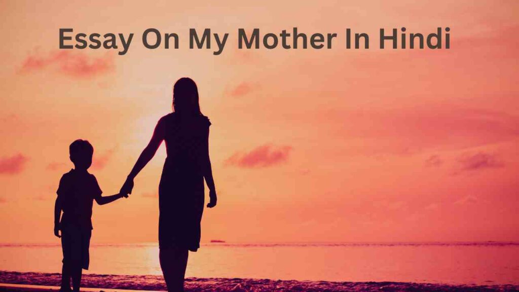 Essay On My Mother In Hindi